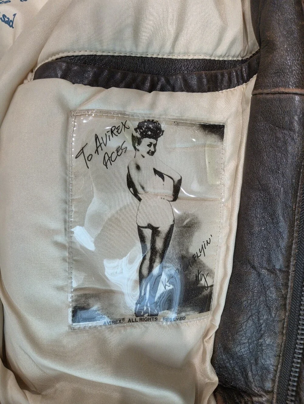 Vintage Avirex Type A-2 Genuine Leather Flight Bomber Jacket –
